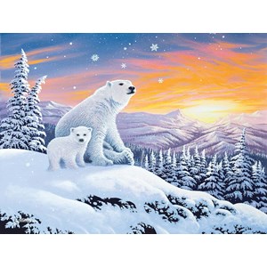 SunsOut (70266) - "The Snow Bears" - 300 pezzi