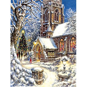SunsOut (44121) - "Church in the Snow" - 300 pezzi