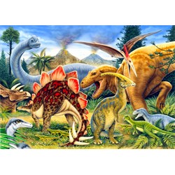Blue Orange (70406) - Howard Robinson: "Dinosaurs" - 100 pezzi
