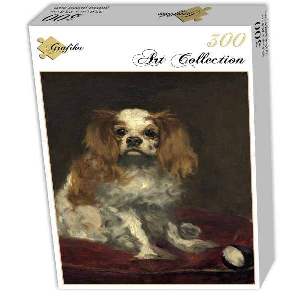 Grafika (01708) - Edouard Manet: "A King Charles Spaniel, 1866" - 300 pezzi