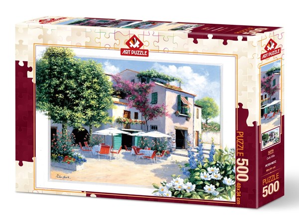 Art Puzzle (5079) - Peter Motz: "Cafe Villa" - 500 pezzi