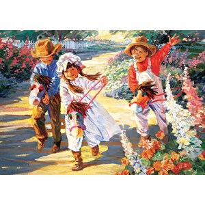 Art Puzzle (5084) - Corinne Hartley: "Digidik Digidik!" - 500 pezzi