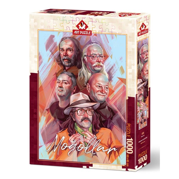 Art Puzzle (4585) - "Mongolians" - 1000 pezzi