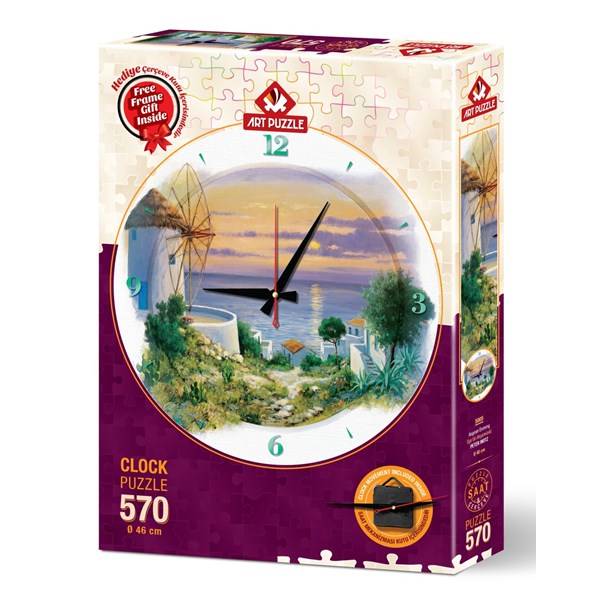 Art Puzzle (5005) - "In the Evening in Aegean" - 570 pezzi