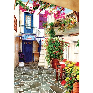 Art Puzzle (4581) - "Flower Courtyard" - 260 pezzi