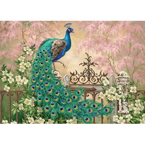 Art Puzzle (4272) - Dona Gelsinger: "Peacock" - 260 pezzi