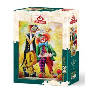Art Puzzle (5030) - "Musician Clowns" - 260 pezzi