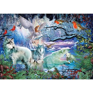 Art Puzzle (5073) - Ciro Marchetti: "Glacier Forest" - 500 pezzi