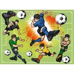 Ravensburger (10693) - "In Football Fever" - 100 pezzi
