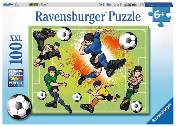 Ravensburger (10693) - "In Football Fever" - 100 pezzi