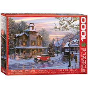 Eurographics (6000-0427) - Dominic Davison: "Driving Home for Christmas" - 1000 pezzi