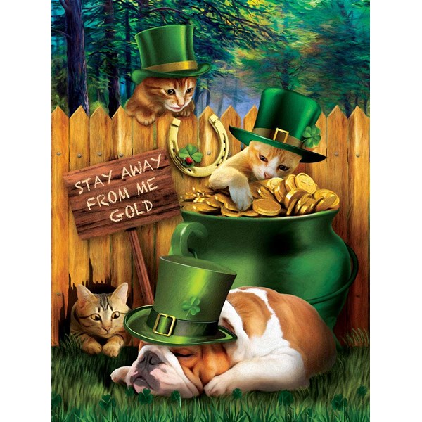 SunsOut (28882) - Tom Wood: "Stealin Me Gold" - 300 pezzi