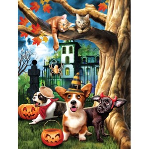 SunsOut (28826) - Tom Wood: "Halloween HiJinx" - 300 pezzi