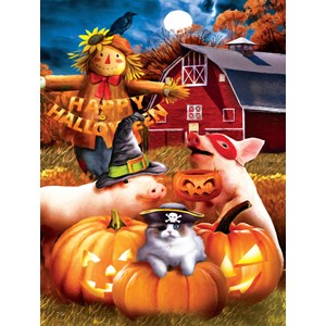 SunsOut (28810) - Tom Wood: "Happy Halloween" - 300 pezzi