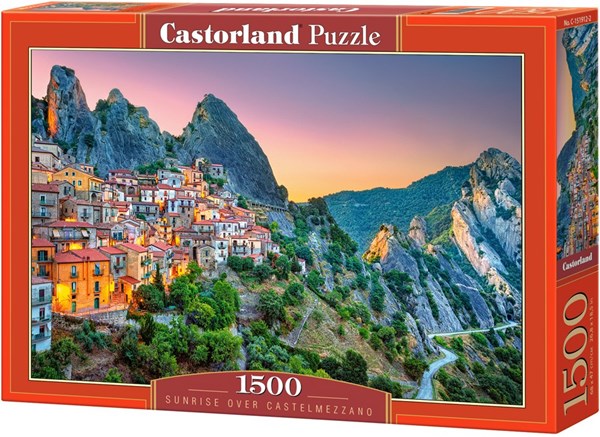 Castorland (151912) - "Sunrise over Castelmezzano" - 1500 pezzi