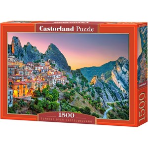 Castorland (151912) - "Sunrise over Castelmezzano" - 1500 pezzi