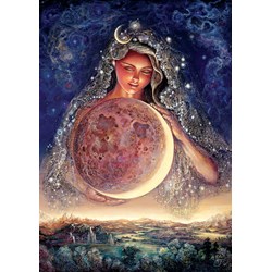 Art Puzzle (5011) - Josephine Wall: "Moon Goddess" - 1000 pezzi