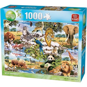 King International (05481) - "Wild Animals" - 1000 pezzi