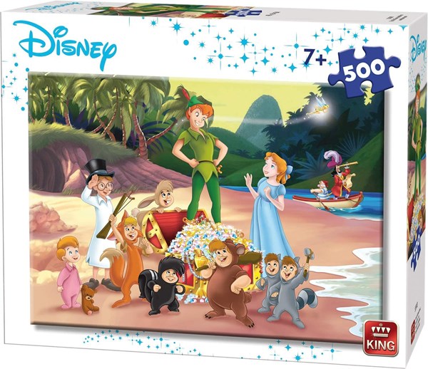 King International (55913) - "Disney, Peter Pan" - 500 pezzi