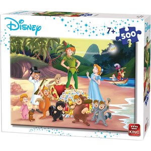King International (55913) - "Disney, Peter Pan" - 500 pezzi
