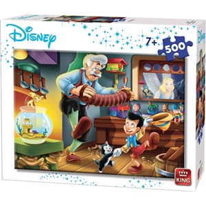 King International (55915) - "Disney, Pinocchio" - 500 pezzi