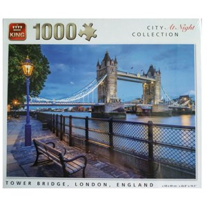 King International (55939) - "Tower Bridge, London, England" - 1000 pezzi