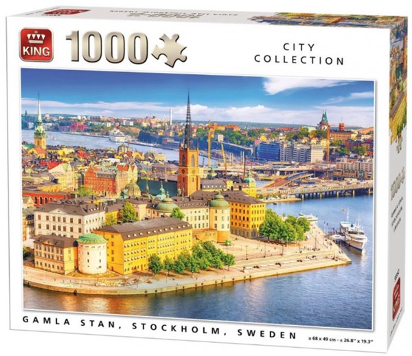 King International (55952) - "Gamla Stan, Stockholm, Sweden" - 1000 pezzi
