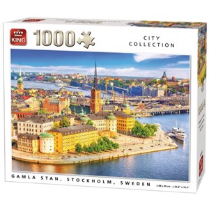 King International (55952) - "Gamla Stan, Stockholm, Sweden" - 1000 pezzi