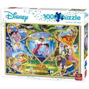 King International (55829) - "Disney, Movie Magic" - 1000 pezzi