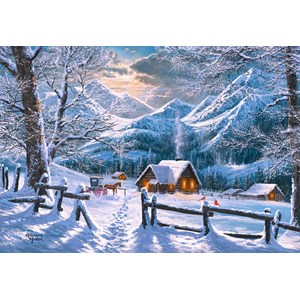 Castorland (C-151905) - "Snowy Morning" - 1500 pezzi