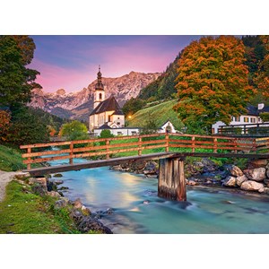 Castorland (C-200801) - "Sunset in Ramsau" - 2000 pezzi