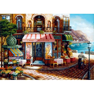 Bluebird Puzzle (70124) - "Chez Michelle" - 1000 pezzi