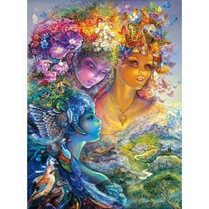 Buffalo Games (11726) - Josephine Wall: "The Three Graces" - 1000 pezzi