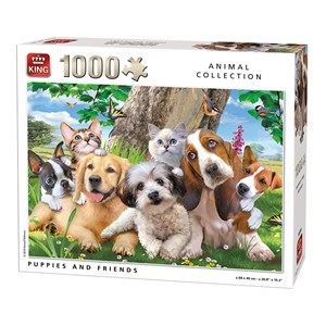 King International (55846) - "Puppies and Friends" - 1000 pezzi