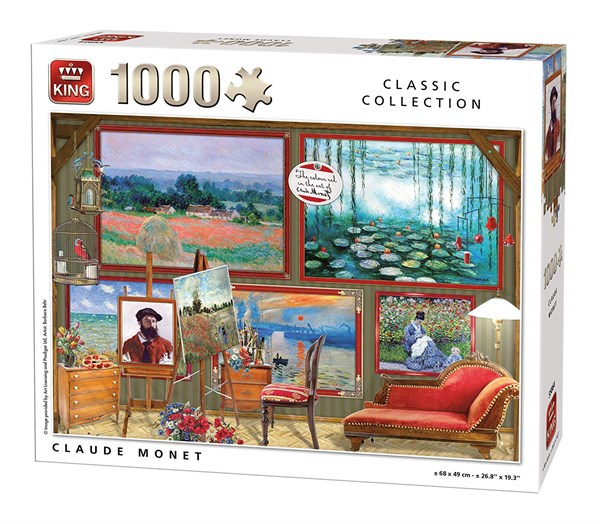 King International (55864) - "Claude Monet" - 1000 pezzi