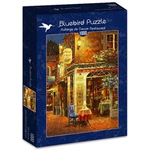 Bluebird Puzzle (70214) - Viktor Shvaiko: "Auberge de Savoie Restaurant" - 1000 pezzi