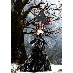 Bluebird Puzzle (70424) - Nene Thomas: "Queen of Shadows" - 1000 pezzi