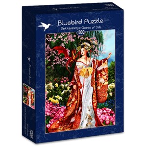 Bluebird Puzzle (70425) - Nene Thomas: "Sekkerastoya Queen of Silk" - 1000 pezzi