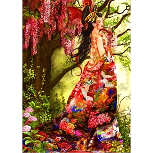Bluebird Puzzle (70426) - Nene Thomas: "Silk" - 1000 pezzi