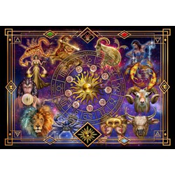 Bluebird Puzzle (70123) - Ciro Marchetti: "Zodiac Montage" - 1000 pezzi