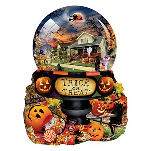 SunsOut (96064) - Lori Schory: "Halloween Globe" - 1000 pezzi