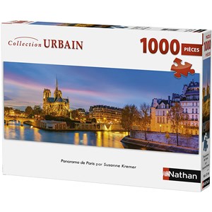 Nathan (87577) - "Paris, France" - 1000 pezzi