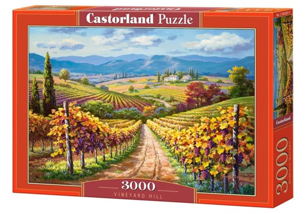 Castorland (300587) - "Vineyard hill" - 3000 pezzi
