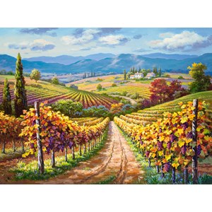 Castorland (300587) - "Vineyard hill" - 3000 pezzi