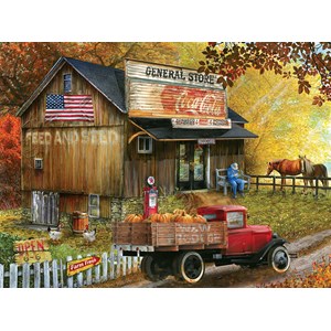 SunsOut (28649) - Tom Wood: "Seed and Feed General Store" - 1000 pezzi