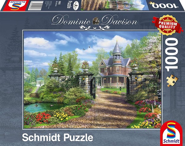 Schmidt Spiele (59618) - Dominic Davison: "Idyllic Landgut" - 1000 pezzi