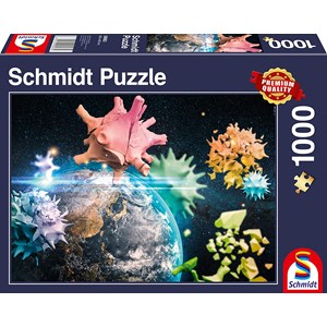 Schmidt Spiele (58963) - "Planet Earth 2020" - 1000 pezzi