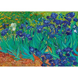 Bluebird Puzzle (60006) - Vincent van Gogh: "Irises, 1889" - 1000 pezzi