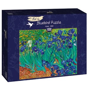 Bluebird Puzzle (60006) - Vincent van Gogh: "Irises, 1889" - 1000 pezzi
