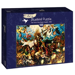 Bluebird Puzzle (60032) - Pieter Brueghel the Elder: "The Fall of the Rebel Angels, 1562" - 1000 pezzi